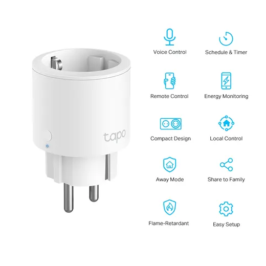 TP-LINK Tapo P115 Wıfı Enerji İzlemeli Akıllı Priz görseli 7