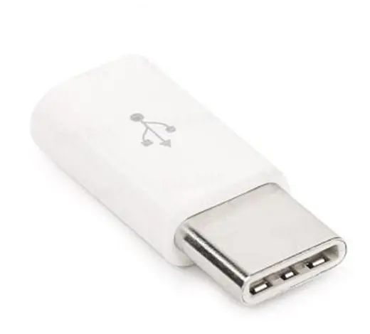 Dark DK-AC-U31XMICROW USB3.1 TypeC Erkek - Micro USB2.0 Dişi Dönüştürücü Beyaz