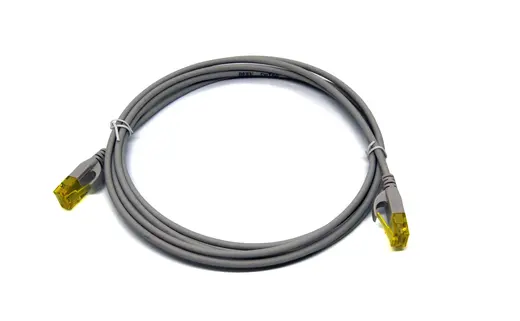BEEK BC-U6A030S CAT.6A İnce Tip Patch Kablo, U/UTP, 3 metre, AWG 28, Gray Color, LSZH alternatif görünüm