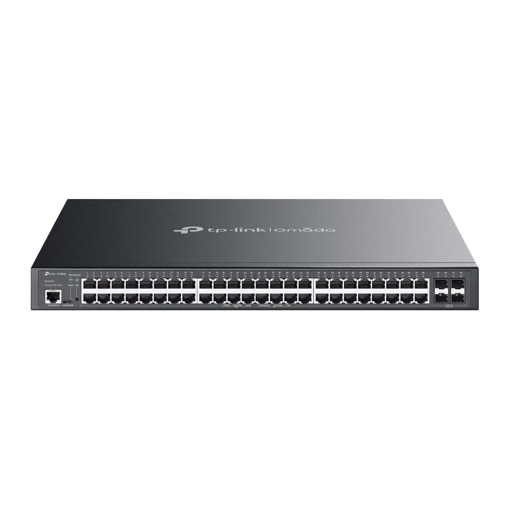Omada SG3452P 48× Gigabit PoE+ Ports, 4× Gigabit SFP Slots Management Switch