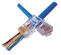 BEEK BN-MP6-EASY Kolay Tak CAT6 Konektörü, 3U Easy Plug CAT6 Connector 3U
