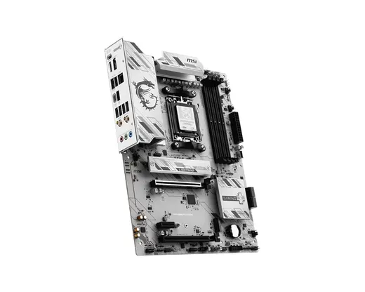 MSI B850 GAMING PLUS WIFI6E DDR5 HDMI-DP TYPEC PCIE 5.0 AM5 ATX BEYAZ görseli 5