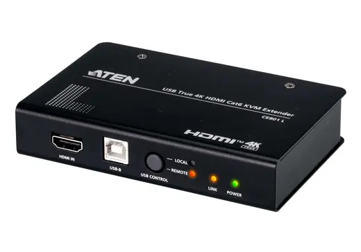 ATEN ATEN-CE801 USB True 4K HDMI Cat 6 KVM Extender (4K @ 70 m) görseli 2
