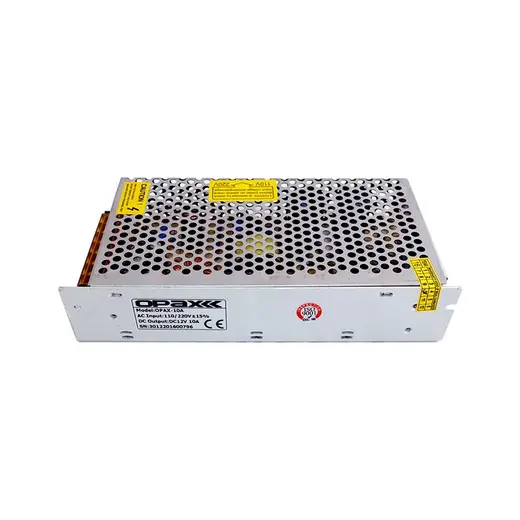 OPAX-10A SMPS 10 AMPER DC 12V SANAYİ TİPİ ADAPTÖR görseli 3