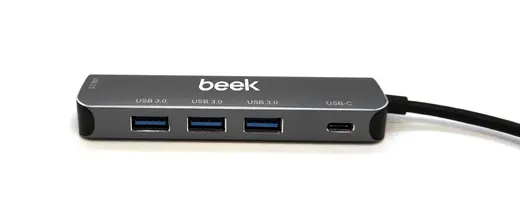 BEEK BA-USB-HB3C-4A1C 4 Port USB Tip C Hub + PD 4 x USB 3.0 1 x PD 3.0 port, PD şarj özelliği