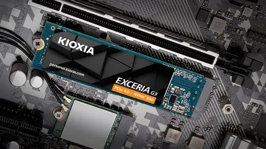 KIOXIA 2TB EXCERIA G3 BK-LVC10Z002TG8 10000-9600MB/s M2 NVME GEN5 Disk görseli 1