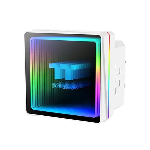 THERMALTAKE 360MM TH360 v3 CL-W468-PL12SW-A AM5-1851p Sıvı Soğutmalı İşlemci Fanı Beyaz görseli 5