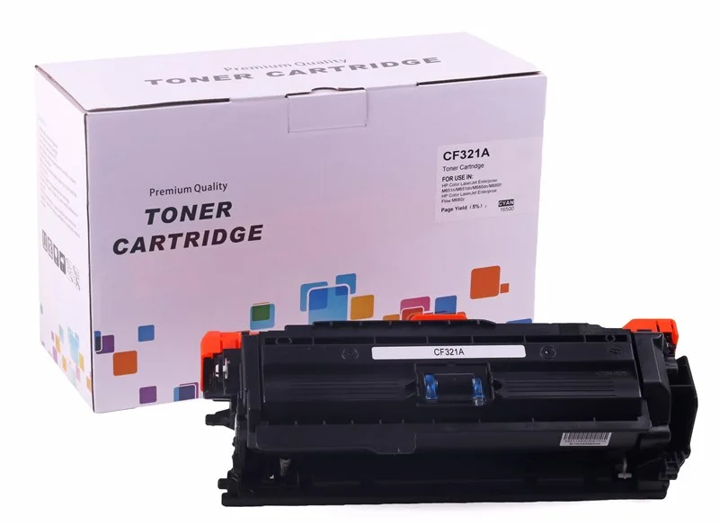 HP CF-321A -653A Muadil Toner Mavi CZ-256A M-651 M-680 (16,5k)
