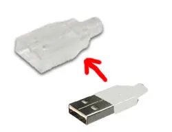 DIGITUS A-USBPA-HOOD-N Başlık USB A Konnektör İçin