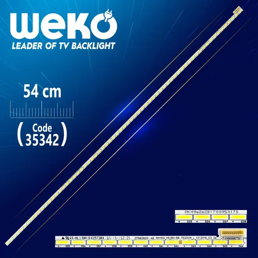 ZPN60600-AB , ARÇELİK_49_66+66_7020CN_L_V3 2016_03_24 66 LEDLİ 54 CM (WK-955)