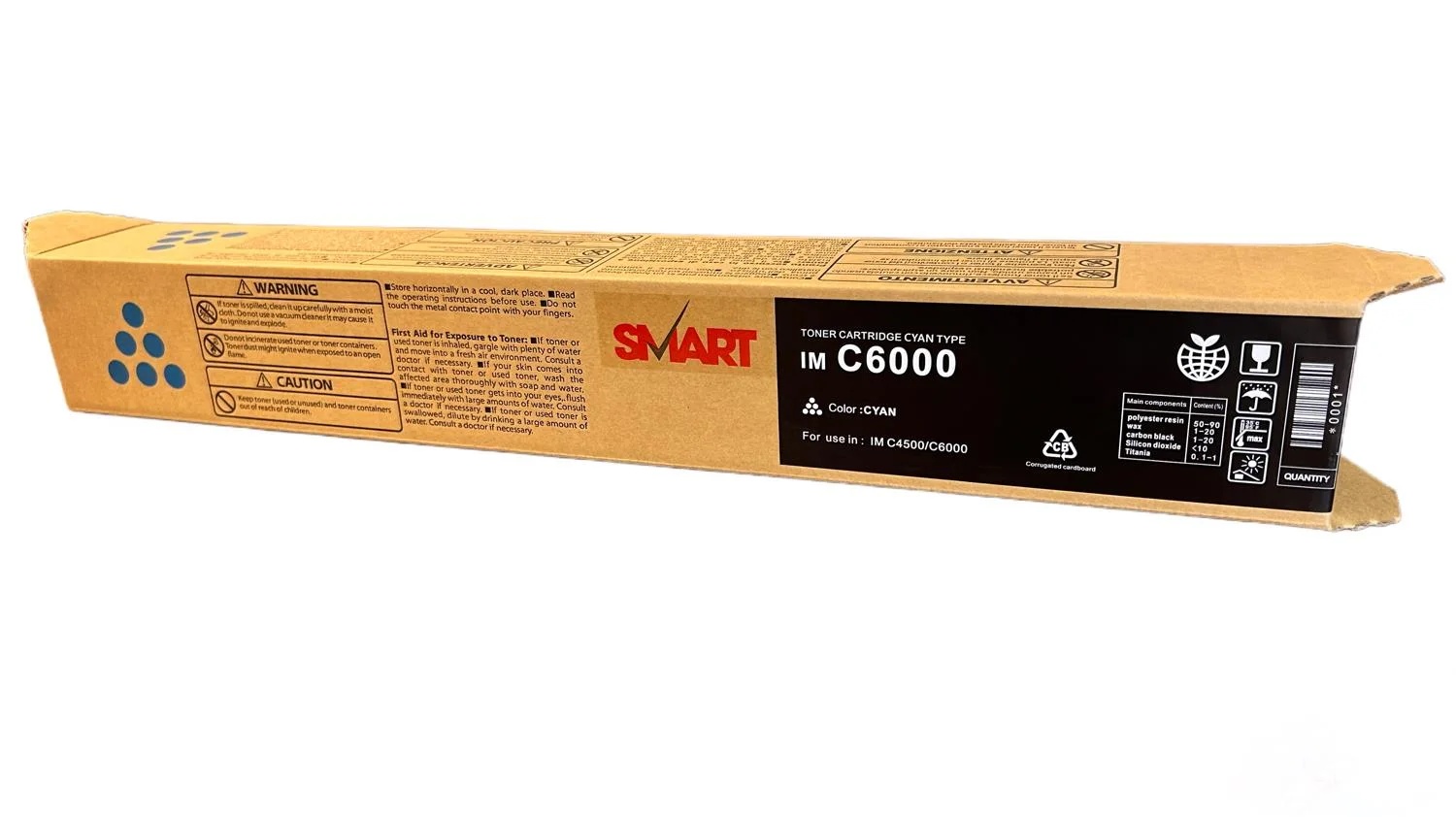 Ricoh IM C4500 IM C5500 Mavi Smart Toner IM C6000