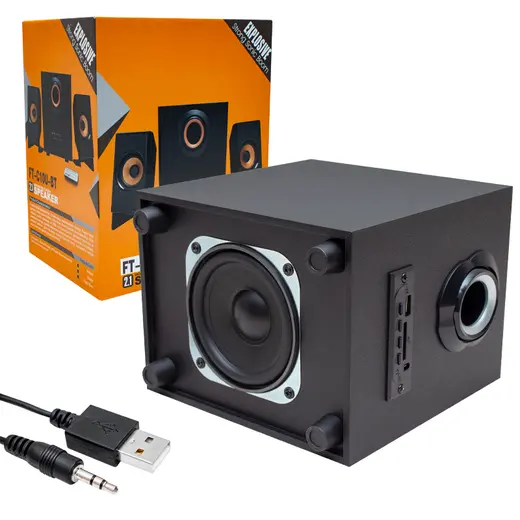 MAGICVOICE MV-4966 2+1 USB/TF/FM/BT HOPARLÖR - SPEAKER görseli 3