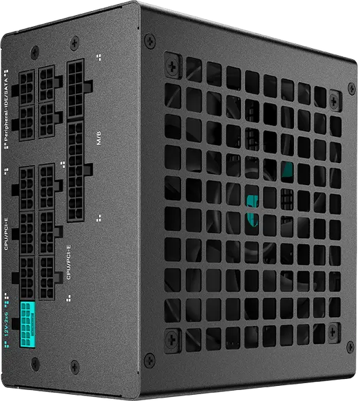 DEEPCOOL 1000W 80+ PLATINUM PQ1000G Cybenetics Tam Modüler Power Supply görseli 1