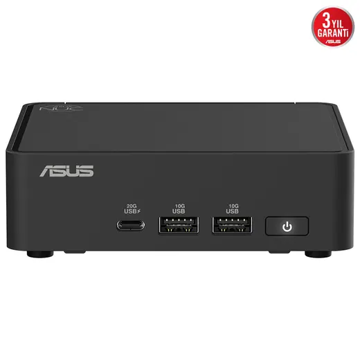 ASUS MiniPc RNUC15CRKU700002 Pro Slim Kit Ultra 7-255H Barebone Dos / 90AR00R2-M00090 görseli 6