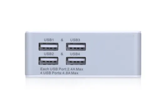DIGITUS ED-31809 ednet Evrensel (EU/UK/US) Seyahat Şarj Seti , 4 x USB Port alternatif görünüm