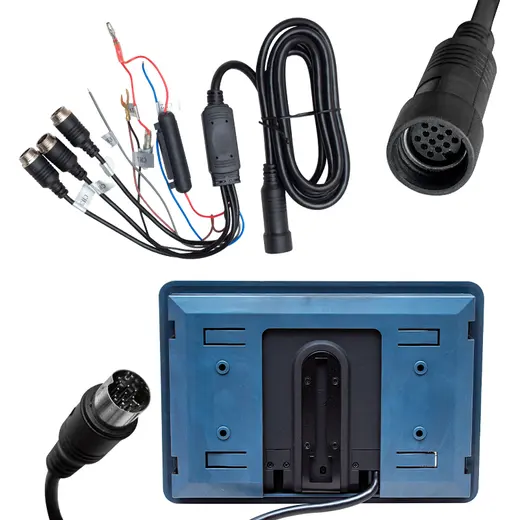 POWERMASTER PM-5879 7 12V-24V 3 KANAL AV GİRİŞLİ MONİTÖR alternatif görünüm