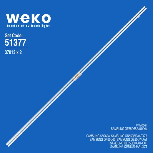 WKSET-6377 37013X2 Q60/70A_STC550F95_7020_2IN1_66LEDS_REV1.0_200922 2 ADET LED BAR (66LED)