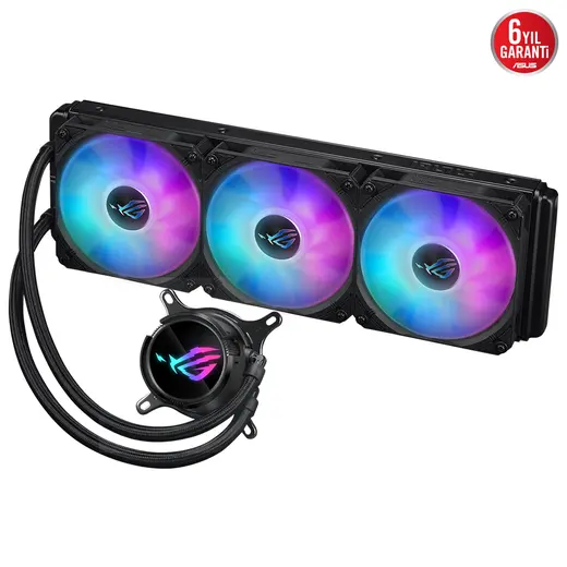 ASUS 360mm ROG STRIX LC III 360 ARGB AM5-1851p Sıvı Soğutmalı İşlemci Fanı / 90RC00T1-M0UAY0 görseli 6