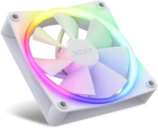 NZXT 120MM F120 RGB Beyaz PWM Kasa Fanı – RF-R12SF-W1 alternatif görünüm