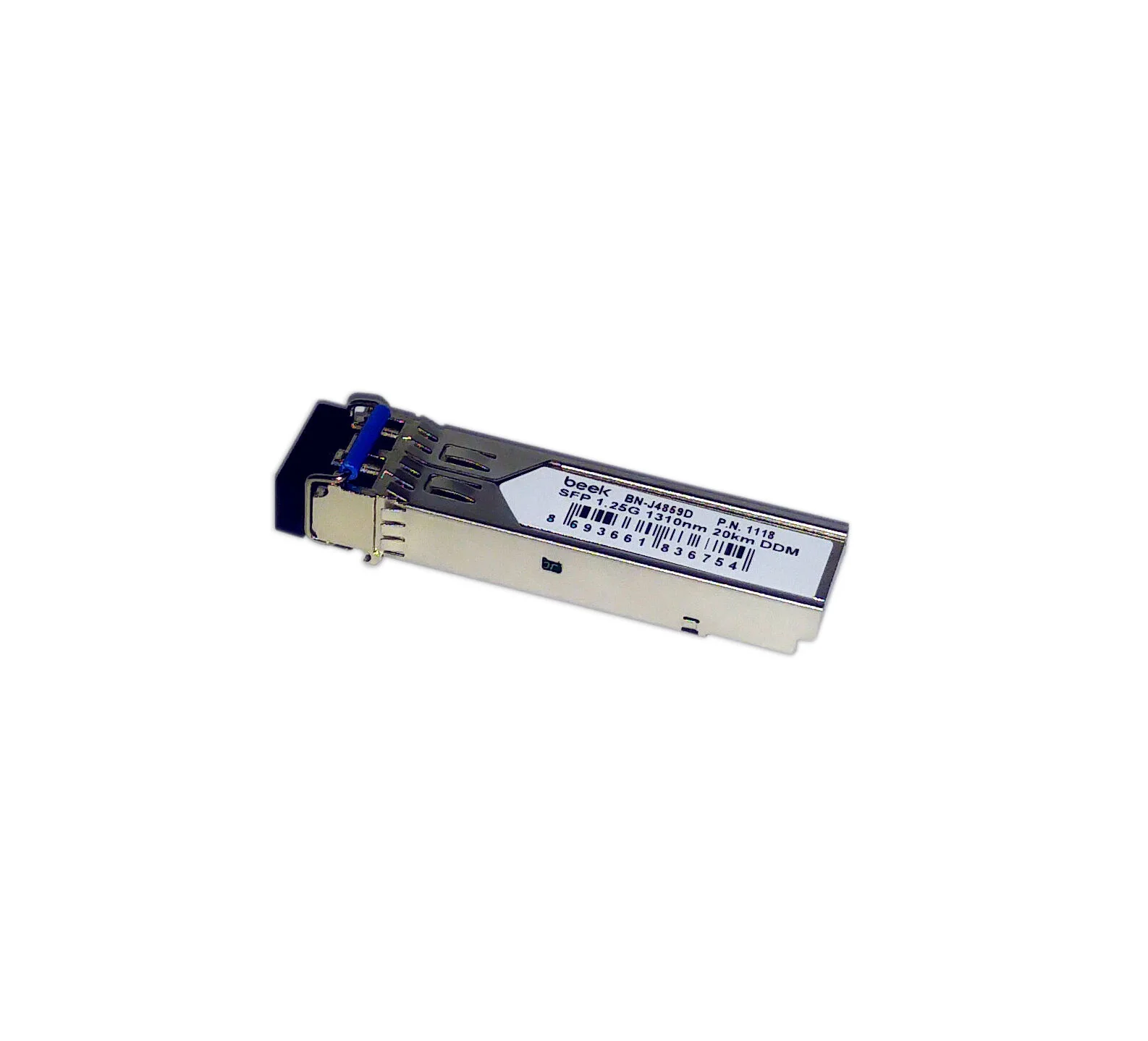BEEK BN-J4859D 1000Base-LX (LC/20Km/1310nm/Single-Mode) SFP Modül, 1.25Gb/s, Aruba/HP ürünleriyle uyumlu