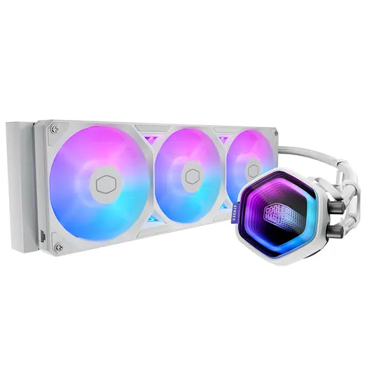 COOLERMASTER 360MM MASTER LIQUIT ATMOS II MLX-D36M-A25SZ-VW ARGB AM5-1851p Sıvı Soğutmalı İşlemci Fanı görseli 3