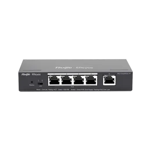 RUIJIE Reyee RG-ES205GC-P 4PoE+ / 1 P UP. Giga. SW 54W