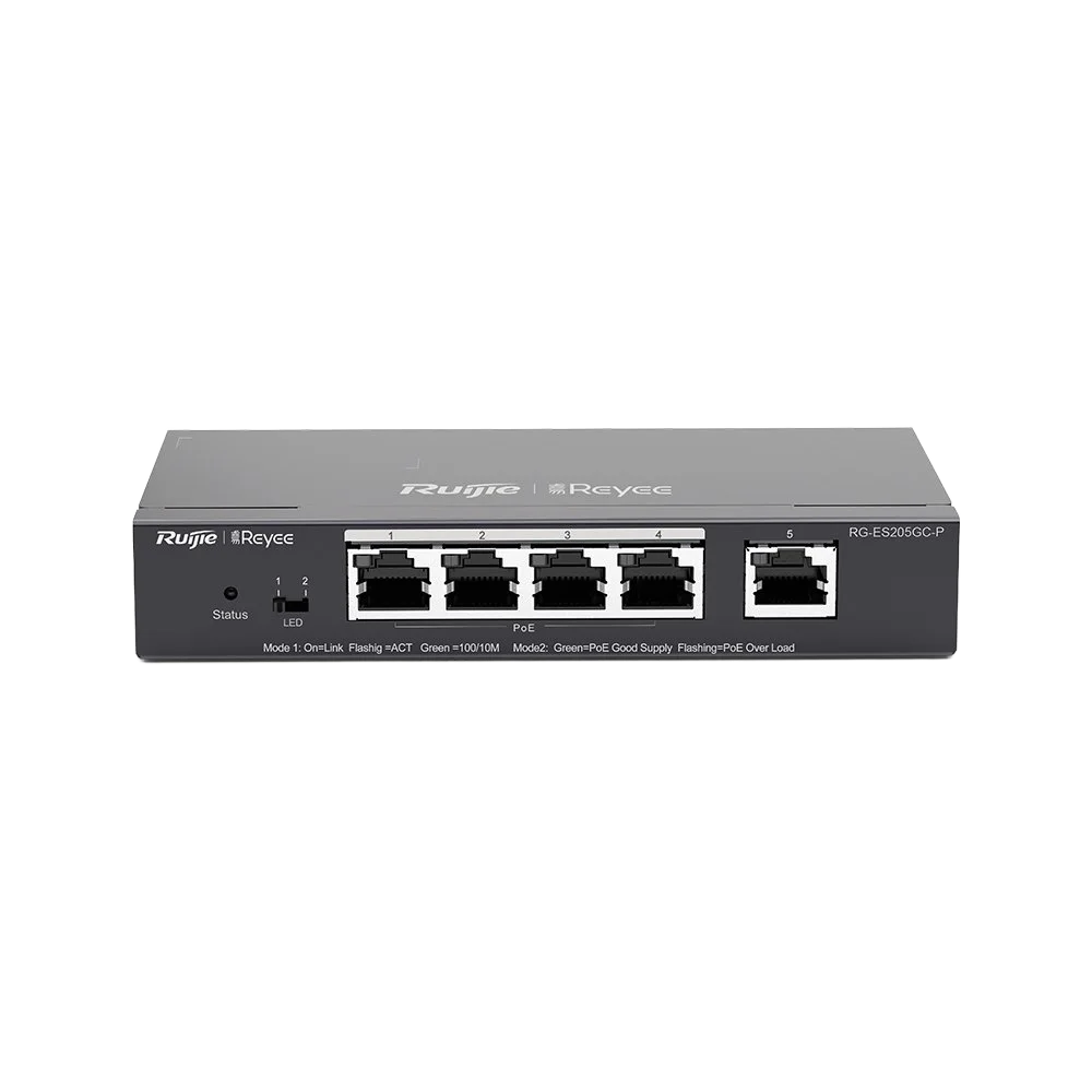 RUIJIE Reyee RG-ES205GC-P 4PoE+ / 1 P UP. Giga. SW 54W