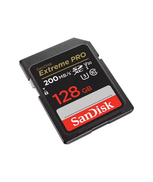 SanDisk Extreme Pro SD UHS I 128GB Card görseli 2