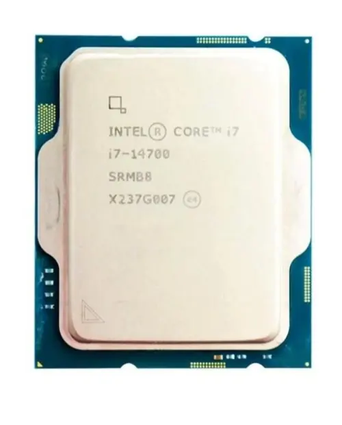 INTEL CORE i7 14700 61MB 20çekirdekli O/B UHD VGA 1700p 65w Kutusuz+Fansız