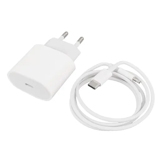 WEKO WK-21443 PD-C 20 WATT TYPE-C ŞARJ BAŞLIK ADAPTÖRÜ + TYPE-C TO LIGHTNING KABLO (NO:9) görseli 4
