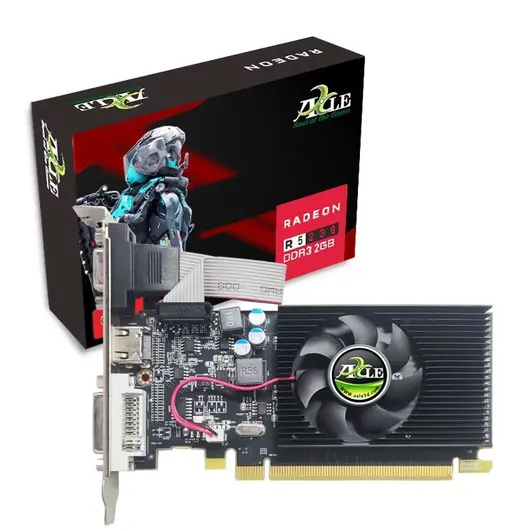 AXLE 2GB R5230 AX-R5 230/2GD3P4CDIL DDR3 64bit HDMI-DVI PCIE 2.0 görseli 3