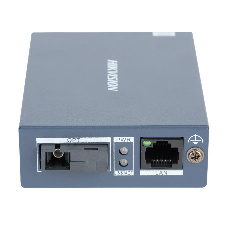 HIKVISION DS-3D501T-A 20KM Gigabit Fiber Medya Dönüştürücü - Single Mode Single Fiber
