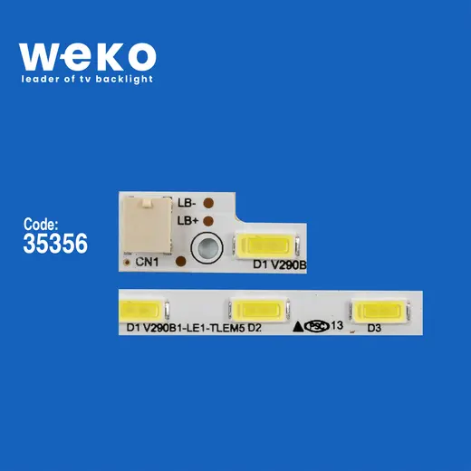 WKSET-5632 35356X1 V290B1-LE1-TLEM5 1 ADET LED BAR (24LED) alternatif görünüm