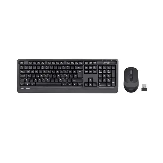A4 TECH FG1010 GRİ F MM 2.4G KABLOSUZ KLAVYE MOUSE SET görseli 1