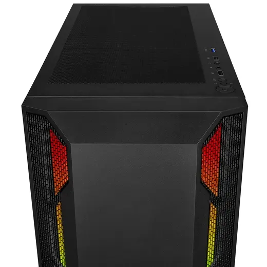 POWERBOOST 650W 80+ PB-P3701B 4-ARGB Fanlı Gaming Mid-Tower PC Kasası görseli 2