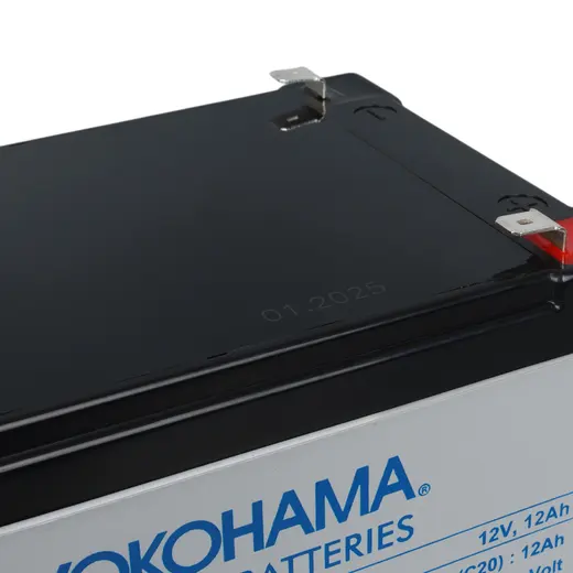 YOKOHAMA YH-1212 12 VOLT - 12 AMPER KURU AKÜ (151 X 98 X 95 MM) görseli 4