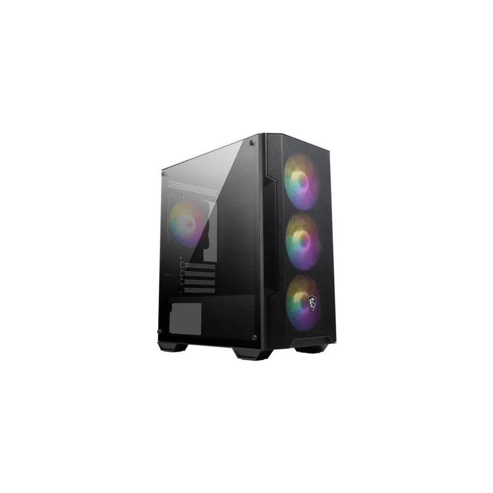 MSI MAG FORGE M100A D60 Akrilik Yan Panel 600W 80+ Bronze Psu Atx Oyuncu Kasa
