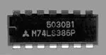 SCHUKAT 74LS386 QUAD EX-OR GATE