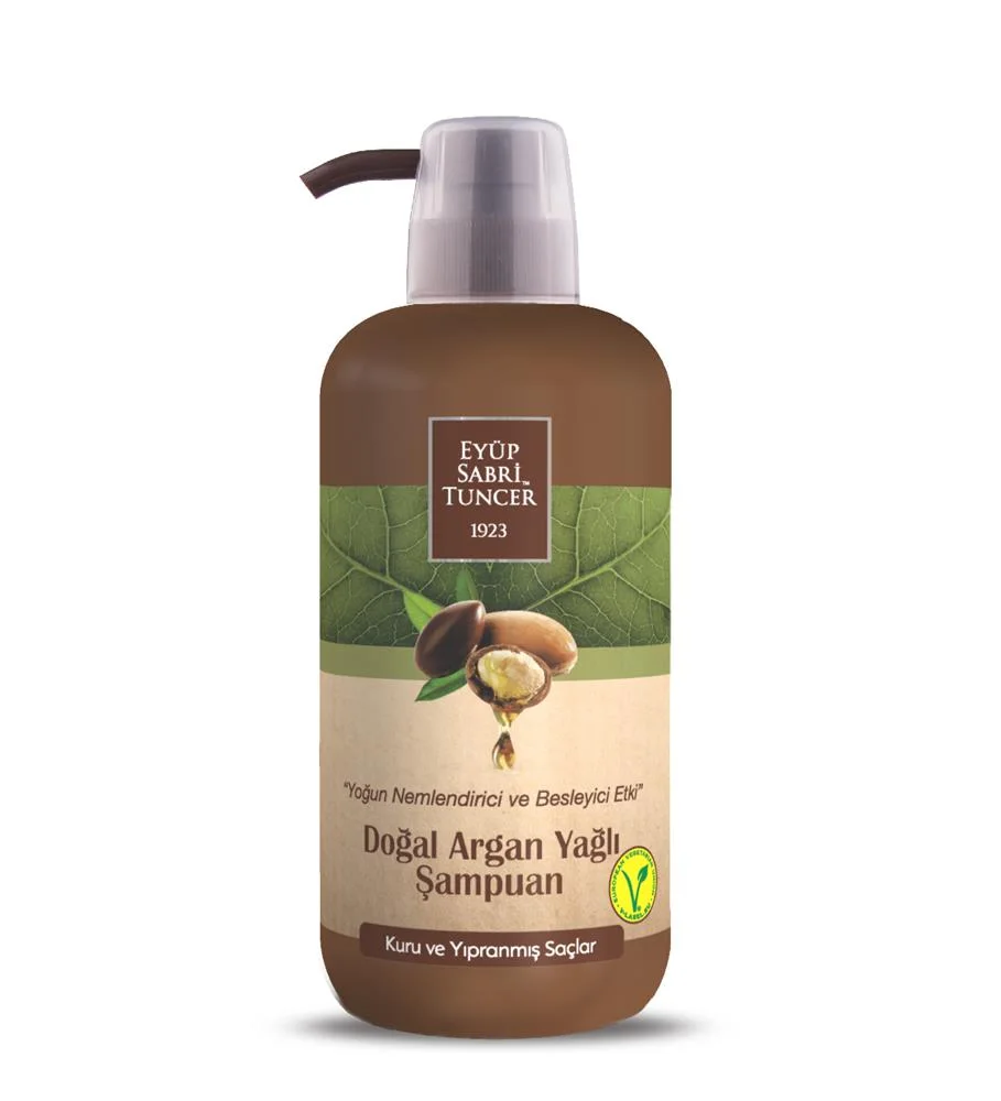 Eyüp Sabri Tuncer 600ml Şampuan Doğal Argan Yağlı