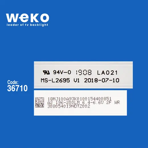 WKSET-5794 36710X3 MS-L2695 V1 3 ADET LED BAR alternatif görünüm