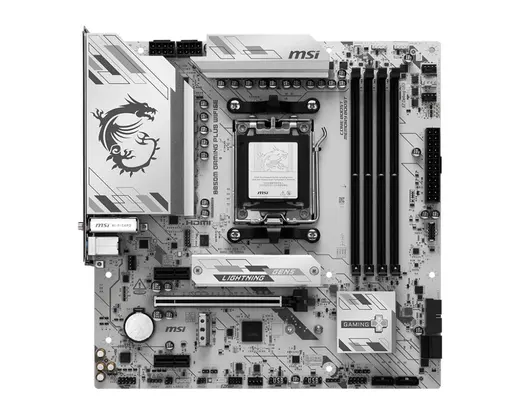 MSI B850M GAMING PLUS WIFI6E DDR5 HDMI-DP TYPEC PCIE 5.0 AM5 mATX görseli 1