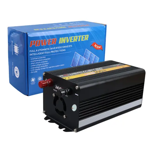 POWERMASTER PWR300-24 24 VOLT - 300 WATT MODIFIED SINUS WAVE INVERTER görseli 3