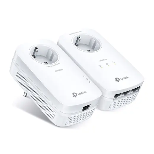 TP-LINK TL-PA8033P KIT Gigabit AV1300 EV Ofis Tipi PowerLine Ağ Adaptörü alternatif görünüm