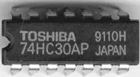 SCHUKAT 74HC30 8-INPUT NAND GATE