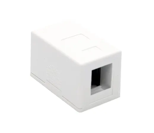 DIGITUS DN-93731 Sıvaüstü Kutu, 1 x Keystone Jack için Consolidation-Point Box for 1x Keystone Jack