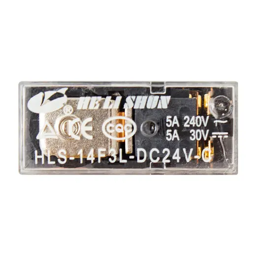 24 VOLT ROLE ÇİFT KONTAK 8 BACAK 5 AMPER alternatif görünüm