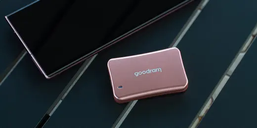 GOODRAM 500GB SSDPR-HX200-500-RG USB 3.2 Harici Harddisk Pembe görseli 2