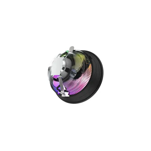 Evercool CS-02 Rainbow Hava Soğutmalı CPU Fan 12cm Fan,Intel LGA1700/AMD AM5 görseli 4