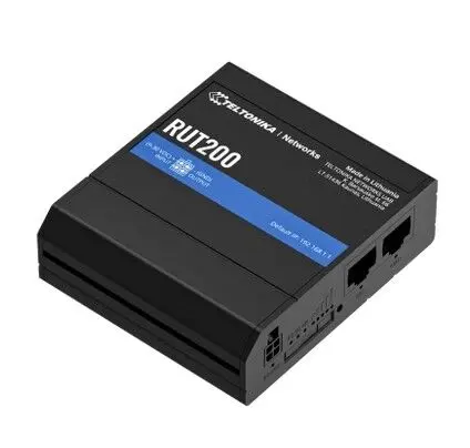 TELTONIKA TE-RUT200 4G (LTE) Endüstriyel Router - Cat 4 (150/50 Mbps) - 1x SIM Kart Yuvası, 1x Radyo görseli 3