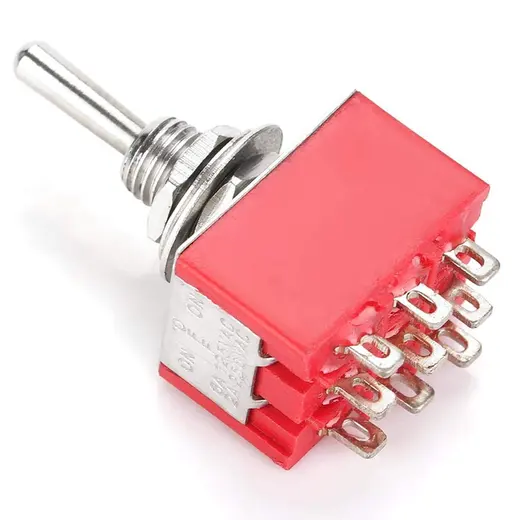 TOGGLE SWİTCH ON-OFF-ON Ø6MM MTS-303 (IC-148B) alternatif görünüm